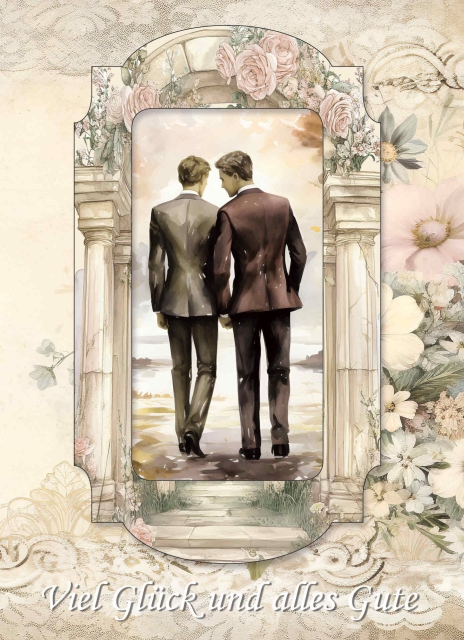 Reddy Cards Bastelset Vintage Hochzeit