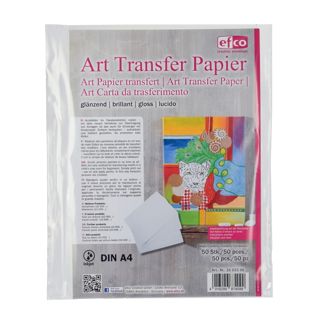 Transfer & Ink Art Papier A4 glänzend
