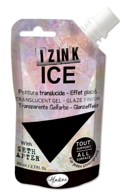IZINK ICE Gelfarbe noir reglisse