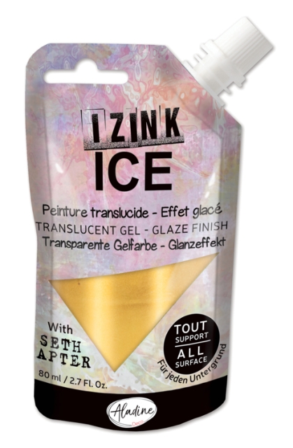 IZINK ICE Gelfarbe or / gold