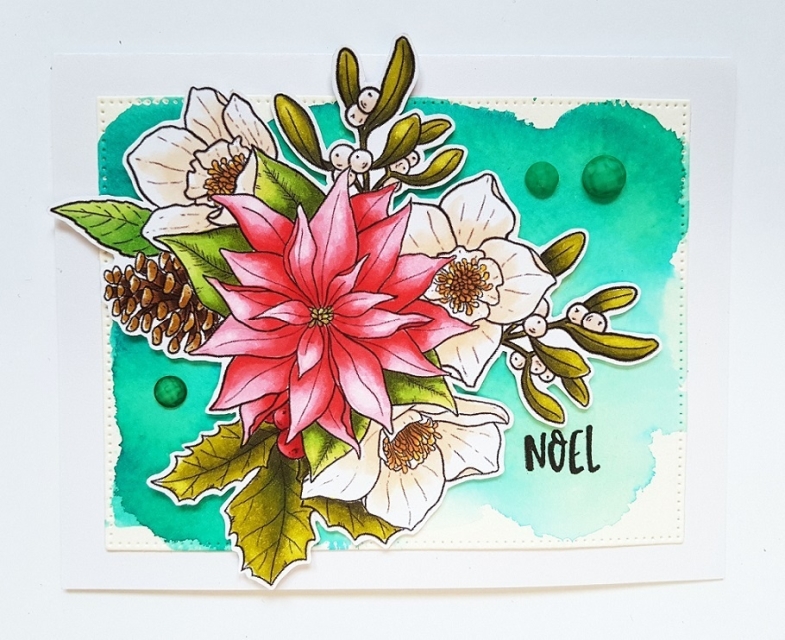 Jane's Doodles Clear Stamps Transparente Stempel Winter Florals