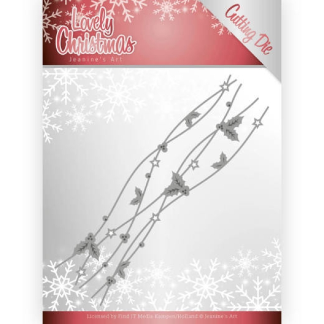Jeanine's Art DIE Schneideschablone Lovely Christmas Lovely Christmas Border