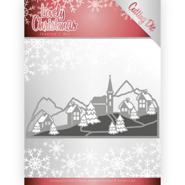 Jeanine's Art DIE Schneideschablone Lovely Christmas Lovely Christmas Landscape
