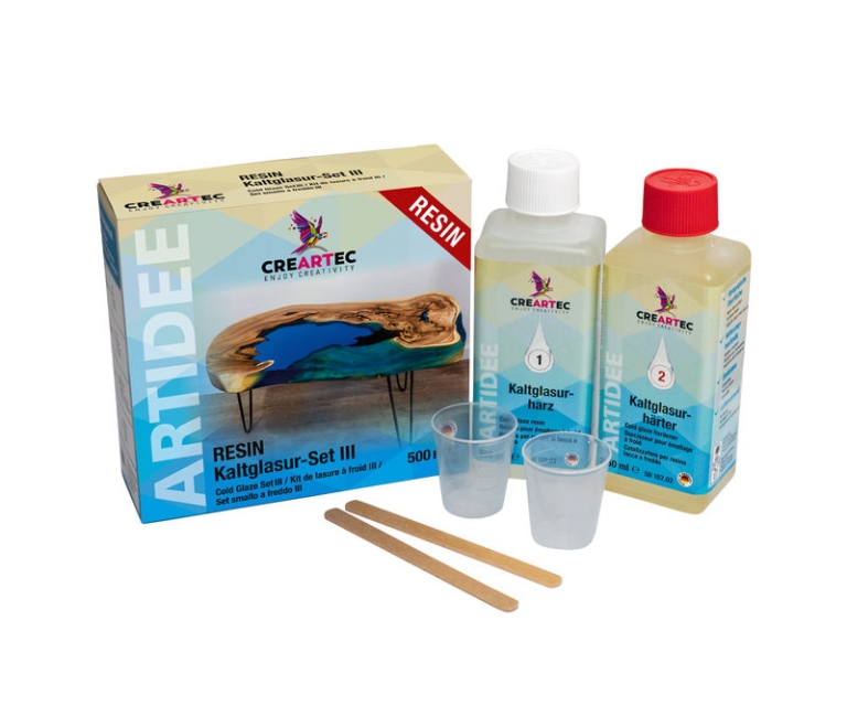 Kaltglasur (2-Komponenten-Glasur) 500 ml