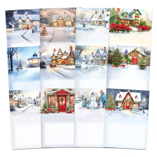 Katy Sue Designs Picket Fence Chrismas Scene Stash