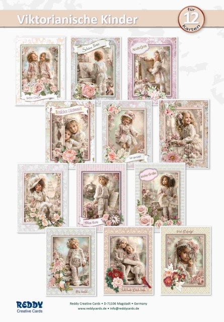 Reddy Cards Viktorianische Kinder
