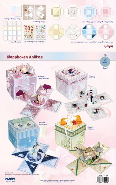 Reddy Cards Klappboxen Festliche Anlässe