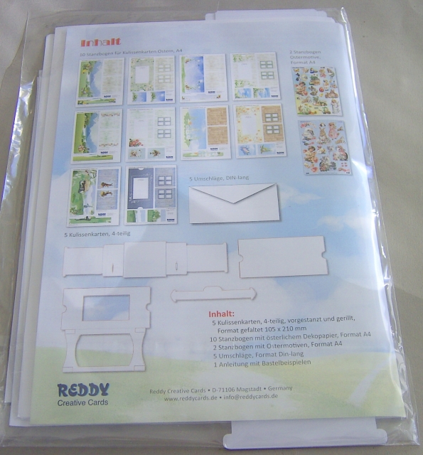 Reddy Cards Kulissenkarten Ostern 1