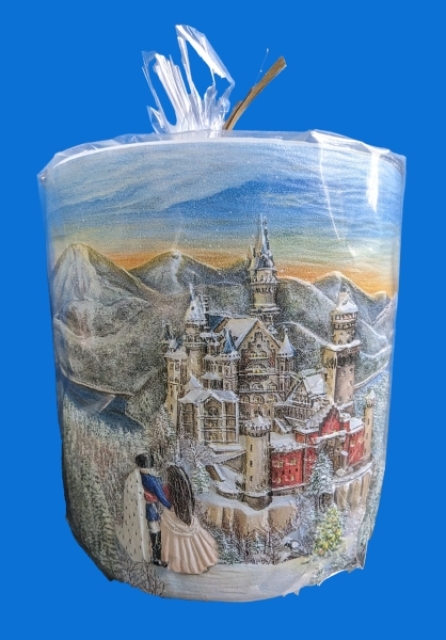 Lampionkerze Schloß Neuschwanstein