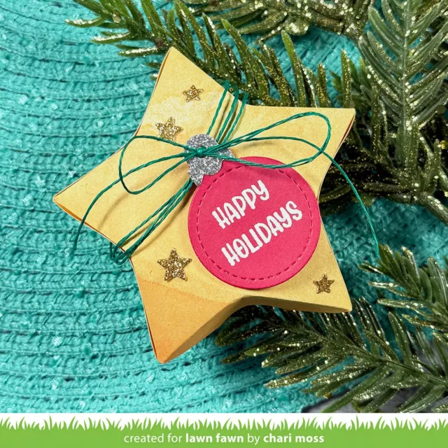 Lawn Fawn Lawn Cut Dies Star Treat Box