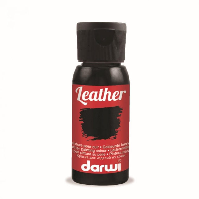 Darwi Leather Marker 50 ml schwarz