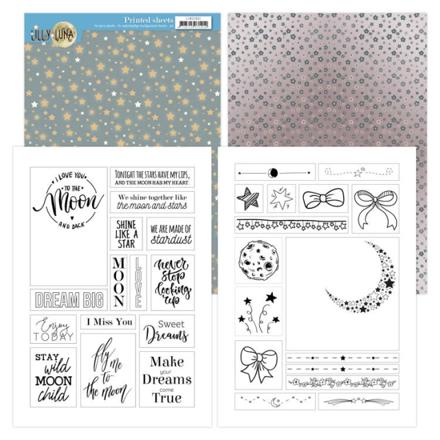 Yvonne Creations Micavellen Lilly Luna Klarsicht Folie
