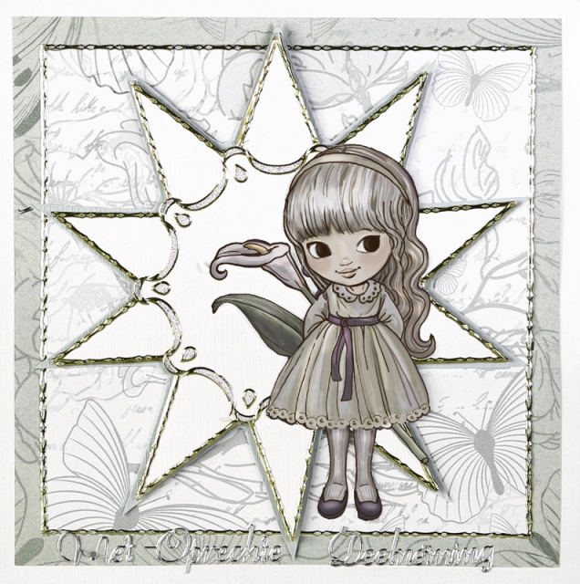 Yvonne Creations Stanzbogen Lilly Luna Missing You Dearly