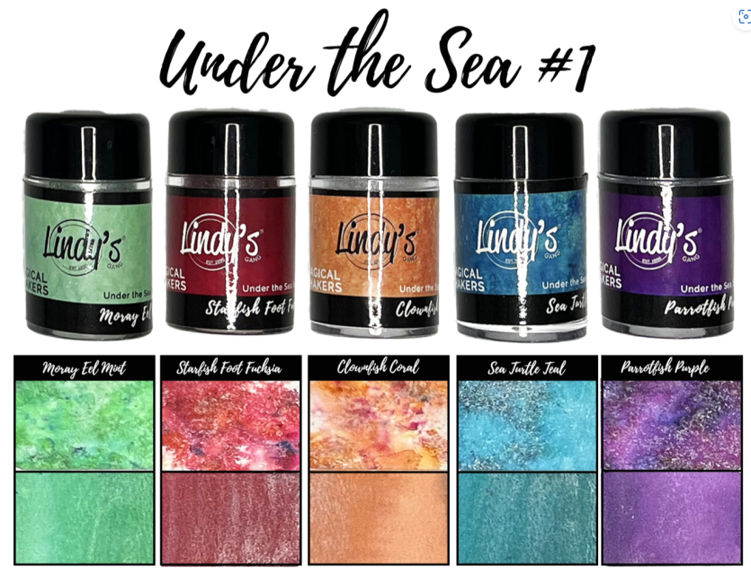 Lindy's Stamp Gang Magical Shaker 2.0 Set Under the Sea 1