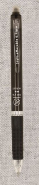 Löschbarer Markierstift schwarz