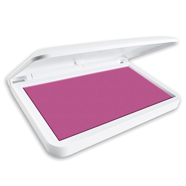Make 1 Stempelkissen 50 x 90 cm shiny pink