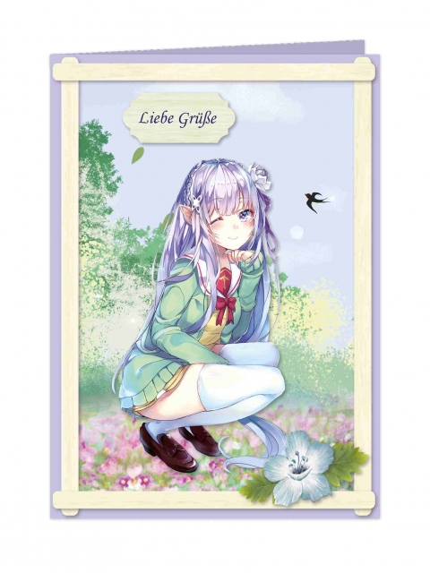 Reddy Cards Grußkartenset Manga Teens