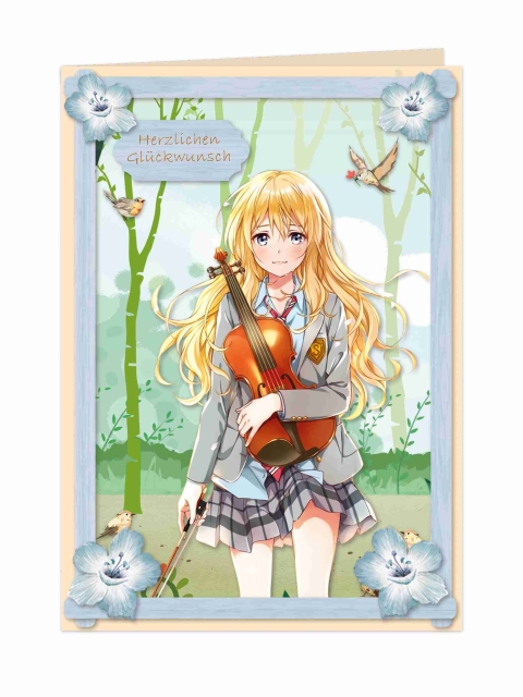 Reddy Cards Grußkartenset Manga Teens