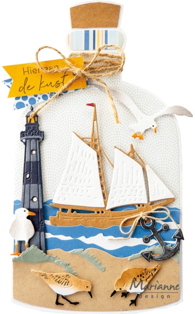 Marianne Design Die Stanzschablone Creatables by Tiny's Sailboat