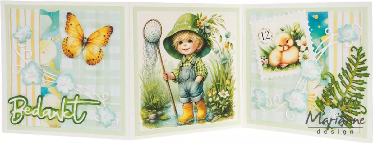 Marianne Design Decoupage Sheet A4 Cosy Spring by Fairybells