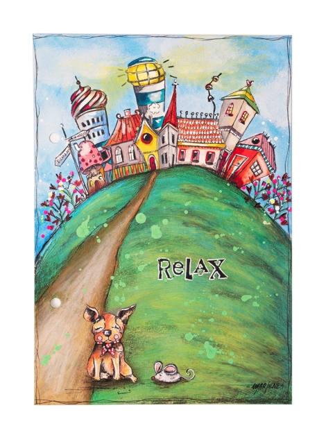 Art by Marlene Signature Collection Clear Stamp Transparenter Stempel Dream House