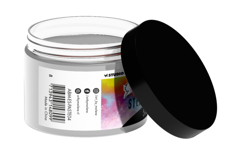 Art by Marlene Silver Metallic Essentials Stencil Paste