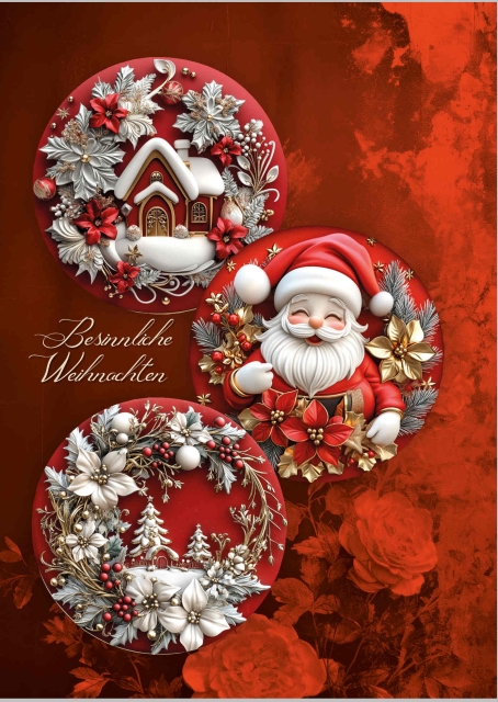 Reddy Cards Medaillonkarten Weihnachten 2