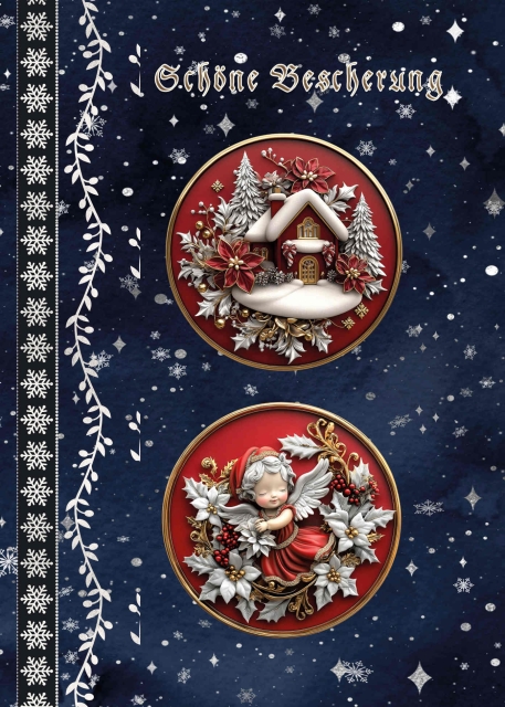 Reddy Cards Medaillonkarten Weihnachten 2