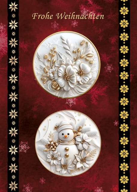 Reddy Cards Medaillonkarten Weihnachten 2