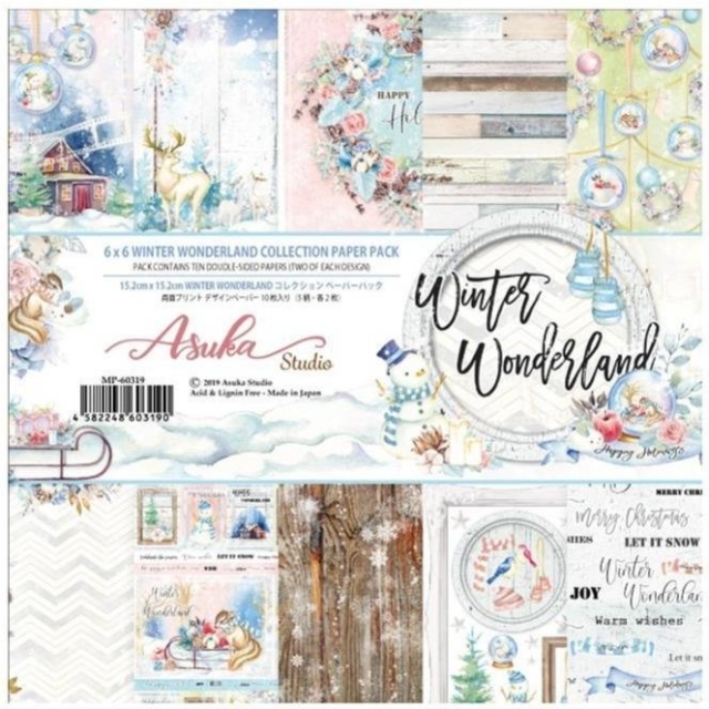 Memory Place Winter Wonderland 6 x 6 Inch Paper Pack