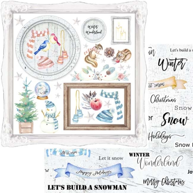 Memory Place Winter Wonderland 6 x 6 Inch Paper Pack