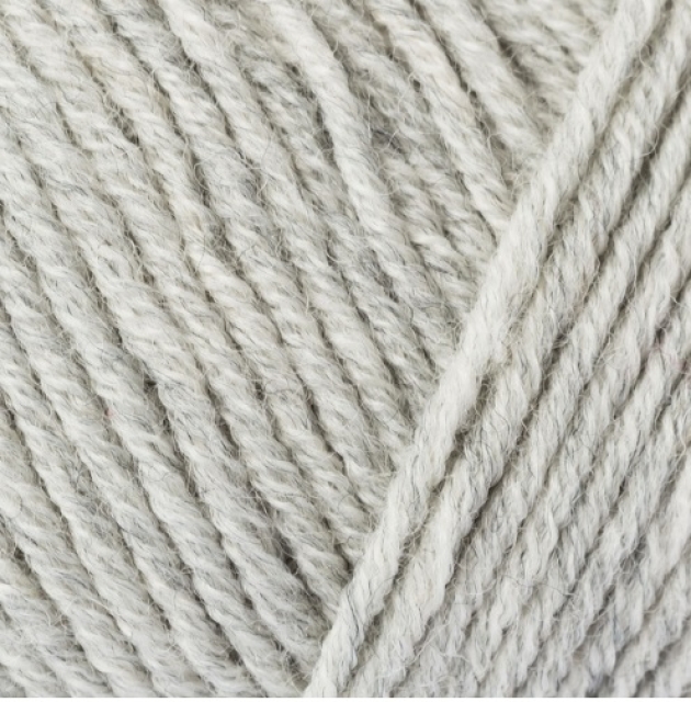 SMC Merino Extrafine 170 Hellgrau Meliert