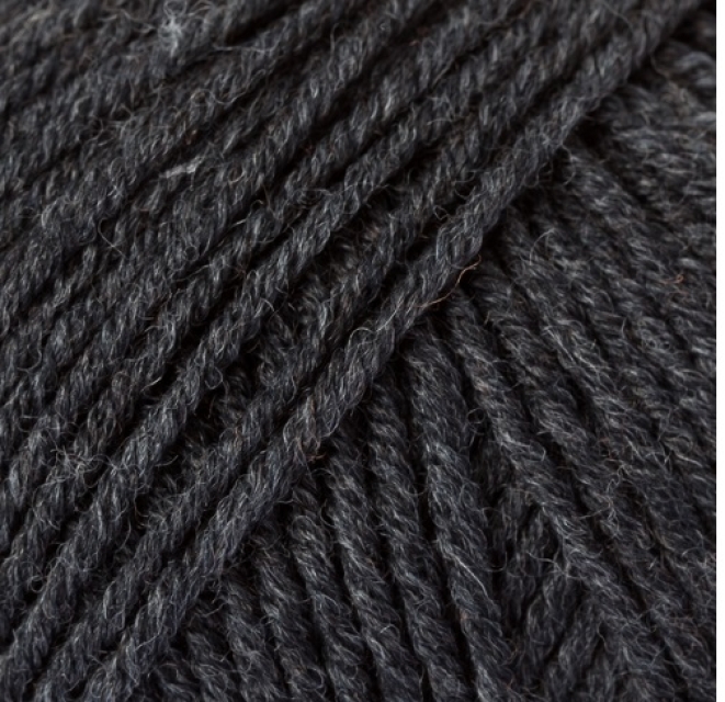 SMC Merino Extrafine 170 Anthrazit Meliert