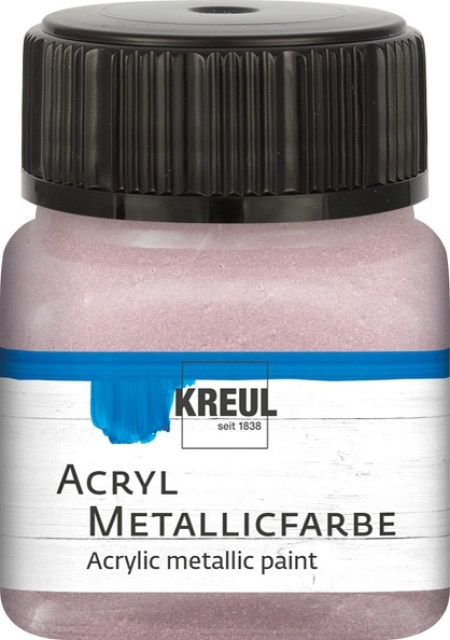 Hobby Line Acryl-Metallicfarbe Roségold 20 ml