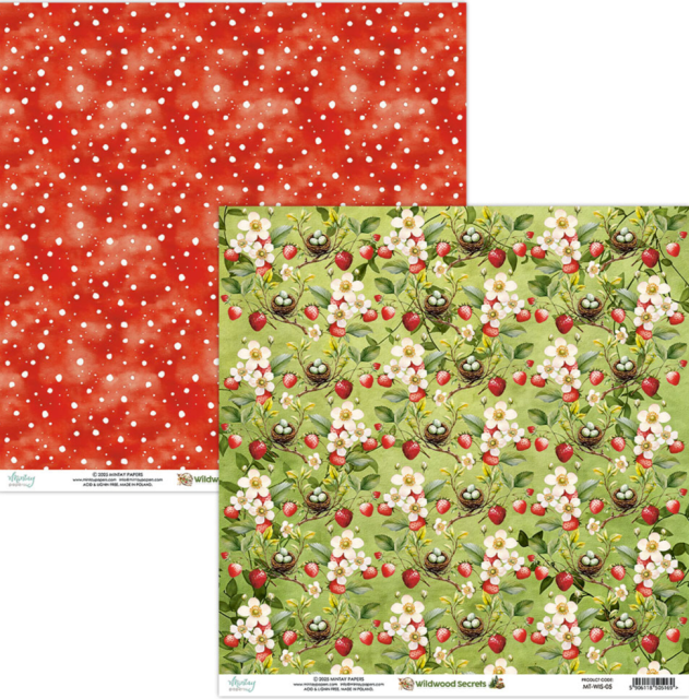 Mintay 8 x 8 Inch Scrapbooking Paper Pad Wildwood Secrets