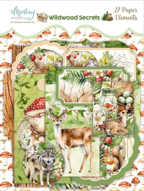 Mintay 6 x 8 Inch Paper Elements Wildwood Secrets