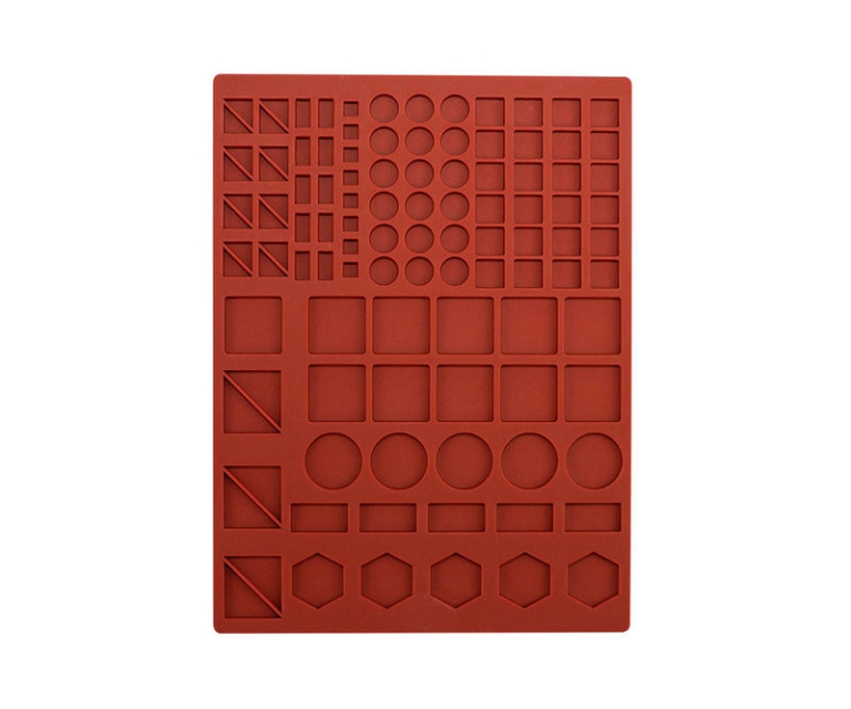 Mosaik Silikonform 108-fach