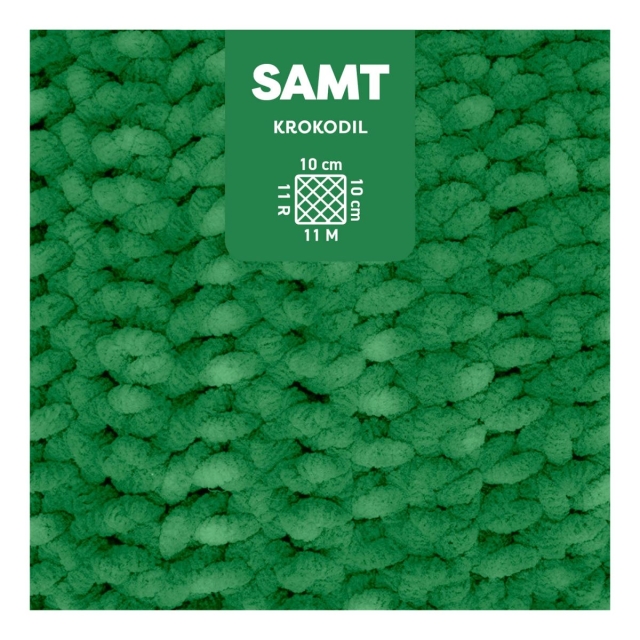 Myboshi Samt Krokodil