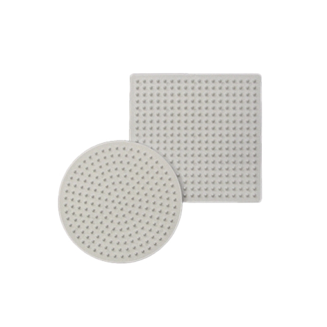 NABBI Legeplatte Mix Rund / Quadrat 9 cm 2 Stück