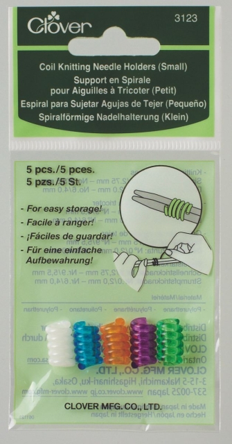 CLOVER Spiralförmige Nadelhalterung klein