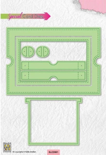 Nellie Snellen Special Card Dies Sliding Card
