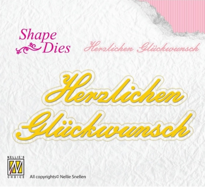 Nellie Snellen Shape Dies Herzlichen Glückwunsch