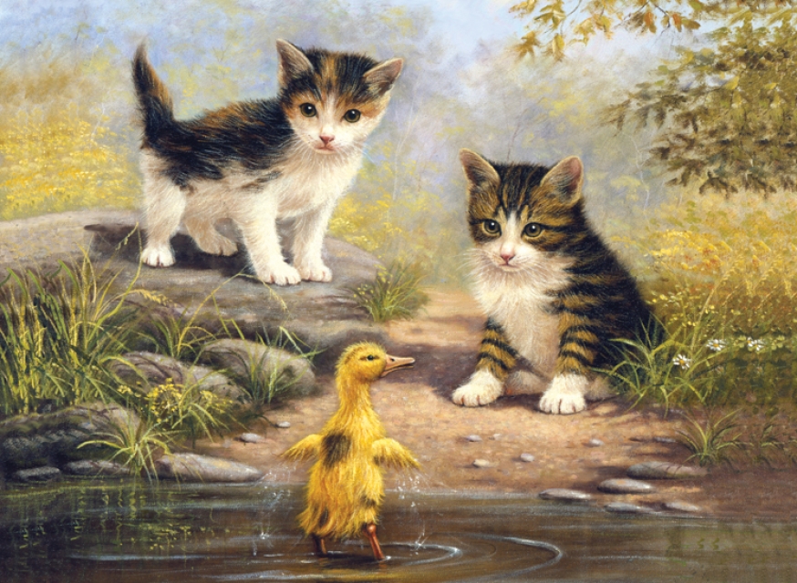 Painting by Numbers A3 POND PALS