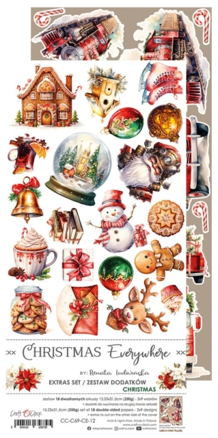 Craft O'Clock Christmas Everywhere Extras Set Christmas