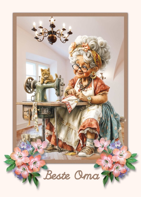 Reddy Cards Bastelset Geburtstag Oma & Opa 2