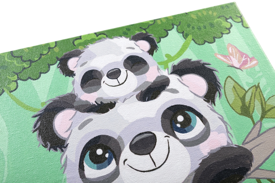 Craft Buddy PBN-3030-22 Painting by Numbers Framed Kit Malen nach Zahlen Koalas Day