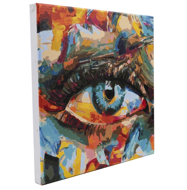 Craft Buddy PBN-3030-18 Painting by Numbers Framed Kit Malen nach Zahlen Creative Eye