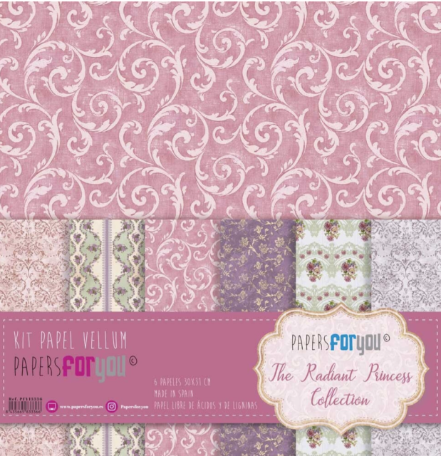 Papers for You The Radiant Princess Vellum Paper Pack