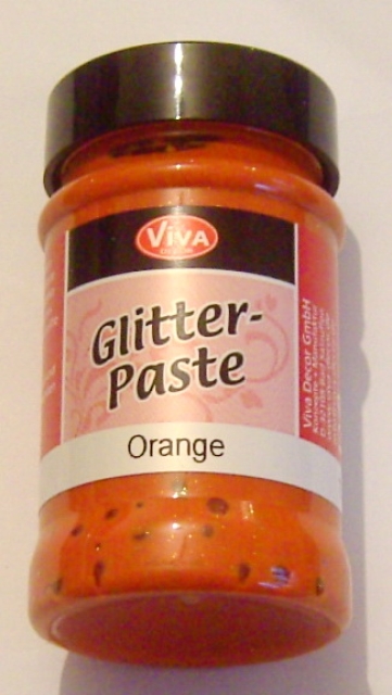 VIVA Glitterpaste 90 ml Orange