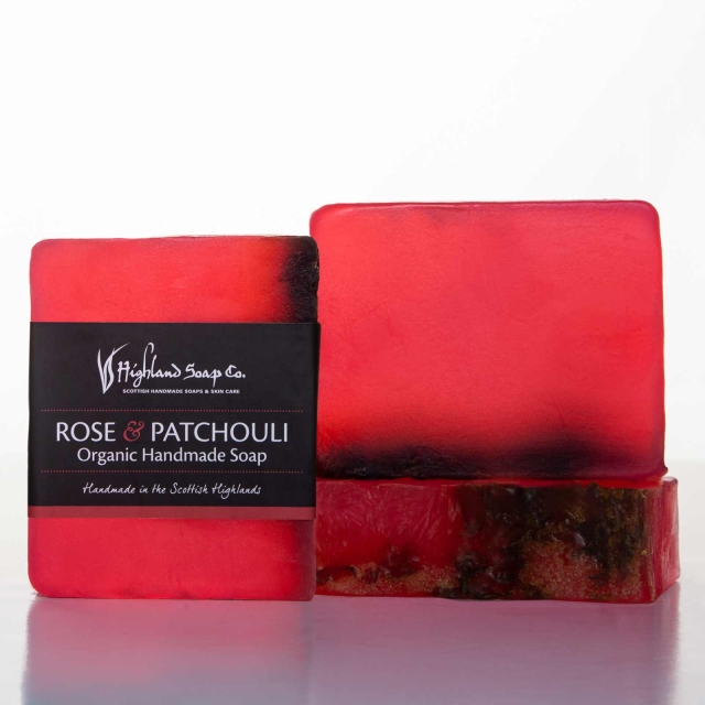 Highland Soap Bio-Seife Glycerin Rose & Patchouli